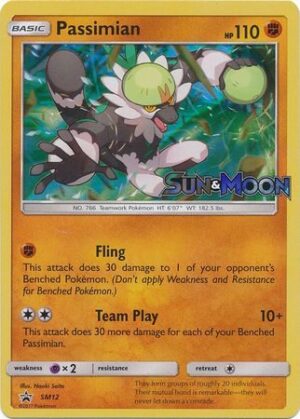 Passimian - SM12 (Prerelease) - Pokemon Sun & Moon promo
