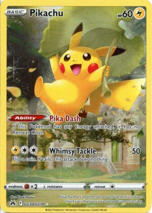 Pikachu - GG30/GG70 (Holo)