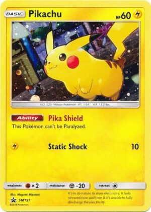 Pikachu - SM157 - Pokemon Sun & Moon promo