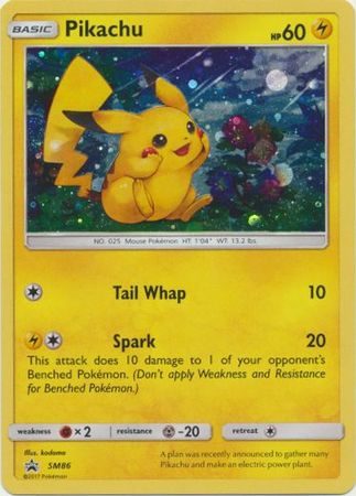 Pikachu - SM86 - Pokemon Sun & Moon promo