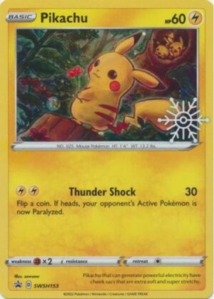Pikachu - SWSH153 - Pokemon Sword & Shield promo
