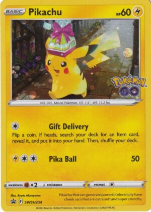 Pikachu - SWSH234 - Pokemon Sword & Shield promo