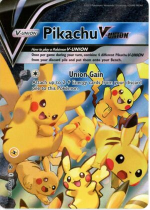 Pikachu V-UNION (top-left) - SWSH139 - Pokemon Sword & Shield promo