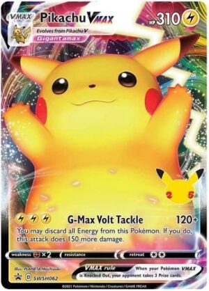 Pikachu VMAX - SWSH062 - Pokemon Sword & Shield promo