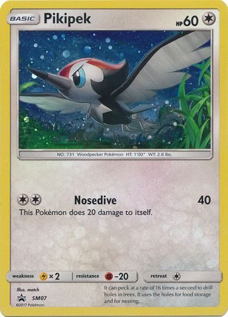 Pikipek - SM07 - Pokemon Sun & Moon promo