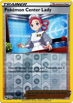 Pokemon Center Lady - 060/073 - Reverse