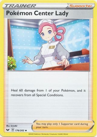 Pokemon Center Lady - 176/202