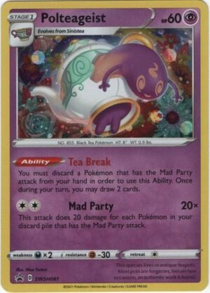 Polteageist - SWSH081 - Pokemon Sword & Shield promo