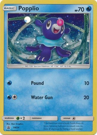 Popplio - SM24 - Pokemon Sun & Moon promo