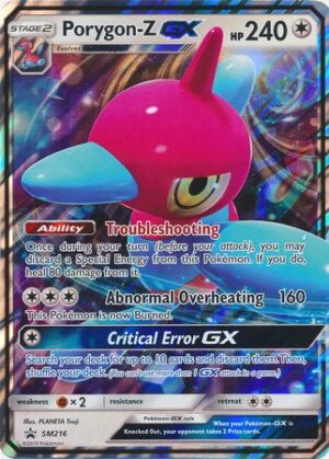 Porygon-Z GX - SM216 - Pokemon Sun & Moon promo