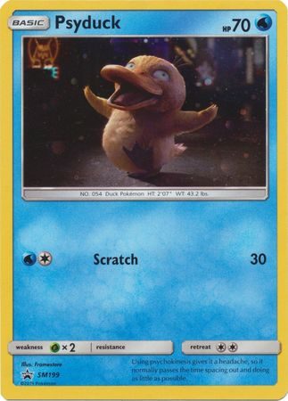 Psyduck - SM199 - Pokemon Sun & Moon promo