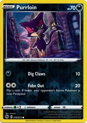 Purrloin - 039/073 - Reverse