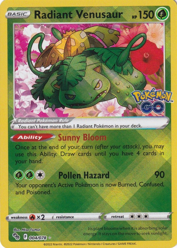 Radiant Venusaur - 4/078