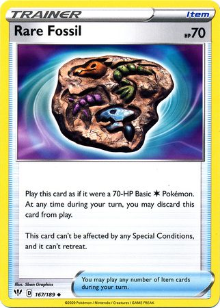 Rare Fossil  - 167/189
