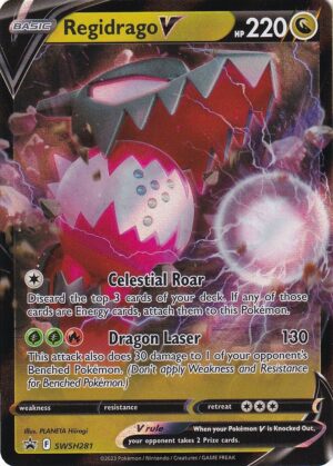 Regidrago V - SWSH281 - Pokemon Sword & Shield promo