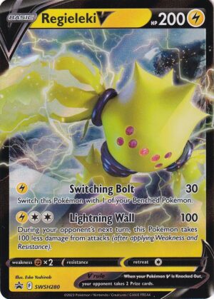 Regieleki V - SWSH280 - Pokemon Sword & Shield promo