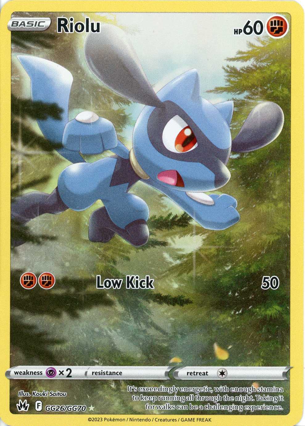 Riolu - GG26/GG70 (Holo)