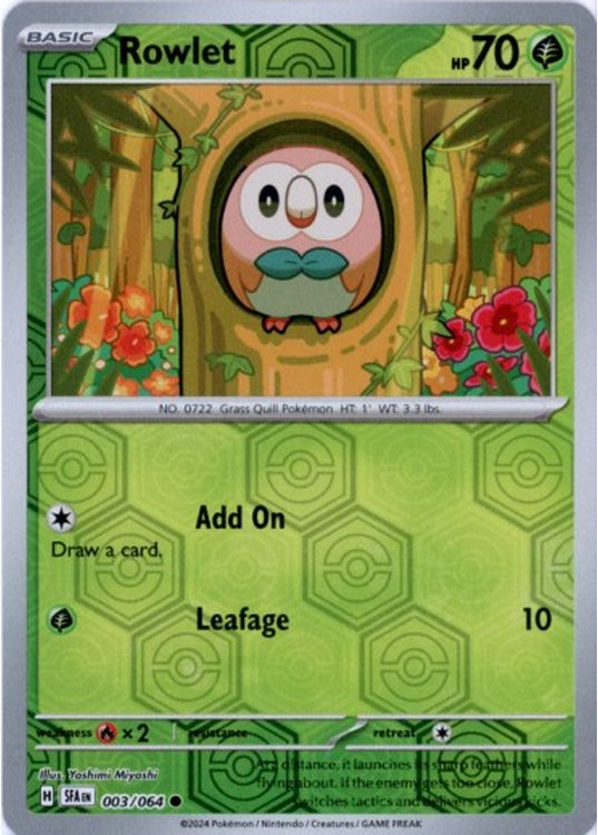 Rowlet - 003/064 - Reverse