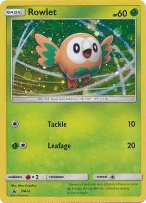Rowlet - SM22 - Pokemon Sun & Moon promo