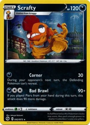 Scrafty - 042/073 (Holo)