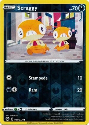 Scraggy - 041/073 - Reverse