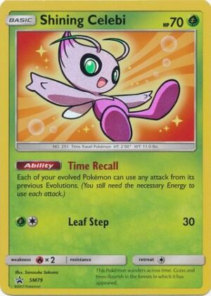 Shining Celebi - SM79 - Pokemon Sun & Moon promo