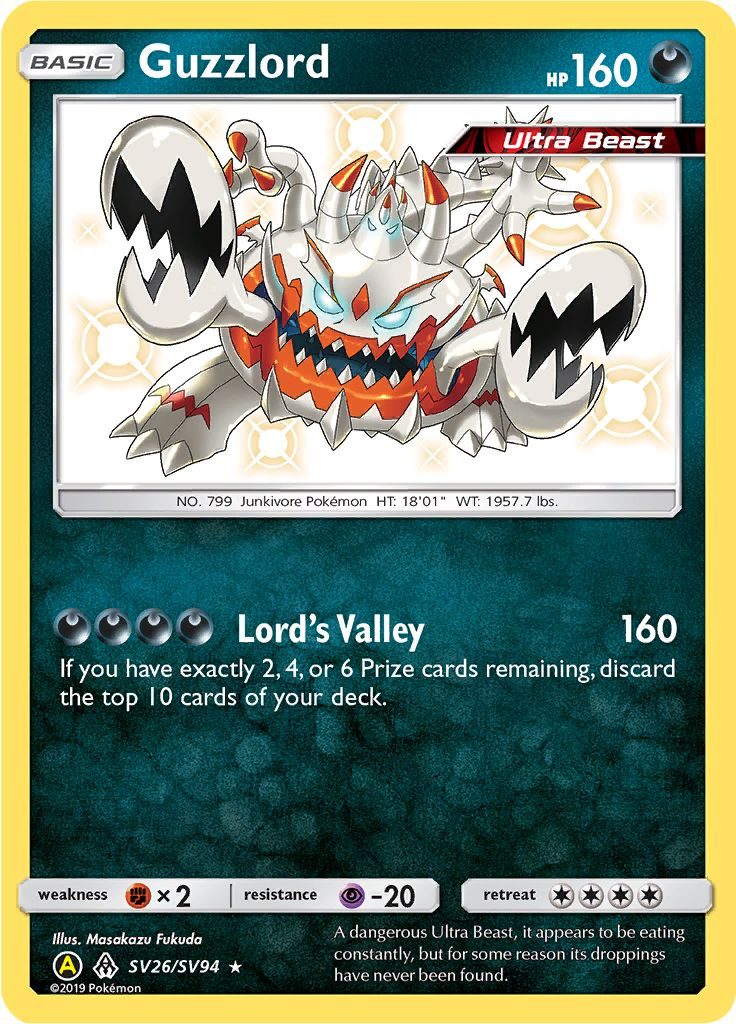 Shiny Guzzlord – SV26/SV94