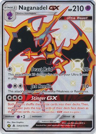 Shiny Naganadel GX – SV63/SV94