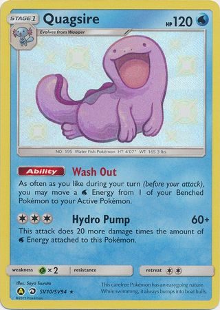 Shiny Quagsire – SV10/SV94