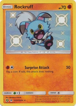 Shiny Rockruff – SV23/SV94