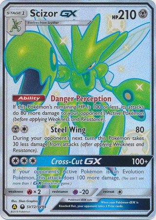 Shiny Scizor GX - SV72/SV94