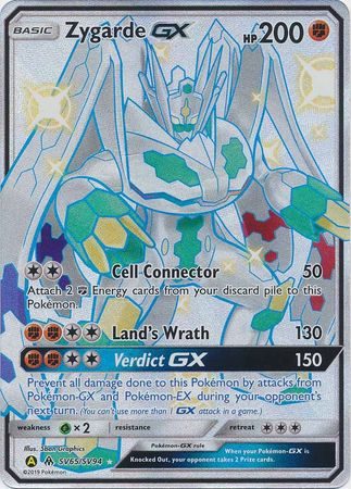 Shiny Zygarde GX – SV65/SV94