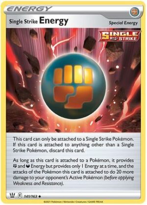 Single Strike Energy - 141/163