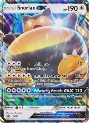 Snorlax GX - SM05 - Pokemon Sun & Moon promo