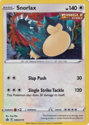 Snorlax - SWSH119 - Pokemon Sword & Shield promo