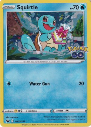 Squirtle - SWSH233 - Pokemon Sword & Shield promo