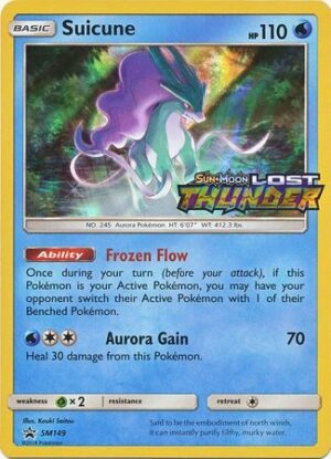Suicune - SM149 (Prerelease) - Pokemon Sun & Moon promo