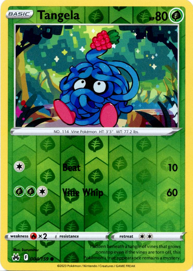 Tangela - 004/159 - Reverse