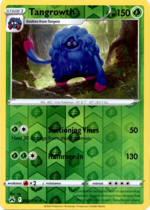 Tangrowth - 005/159 - Reverse