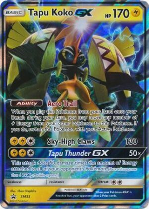 Tapu Koko GX - SM33 - Pokemon Sun & Moon promo