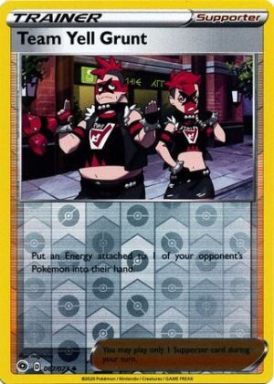 Team Yell Grunt - 067/073 - Reverse
