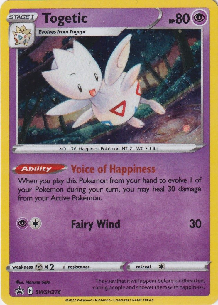 Togetic - SWSH276 - Pokemon Sword & Shield promo