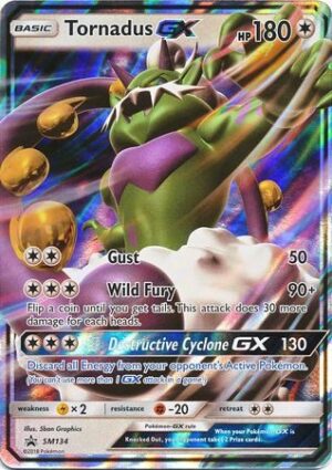 Tornadus GX - SM134 - Pokemon Sun & Moon promo