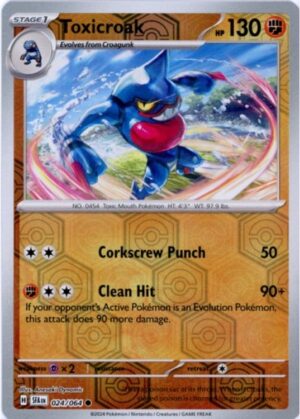 Toxicroak - 024/064 - Reverse