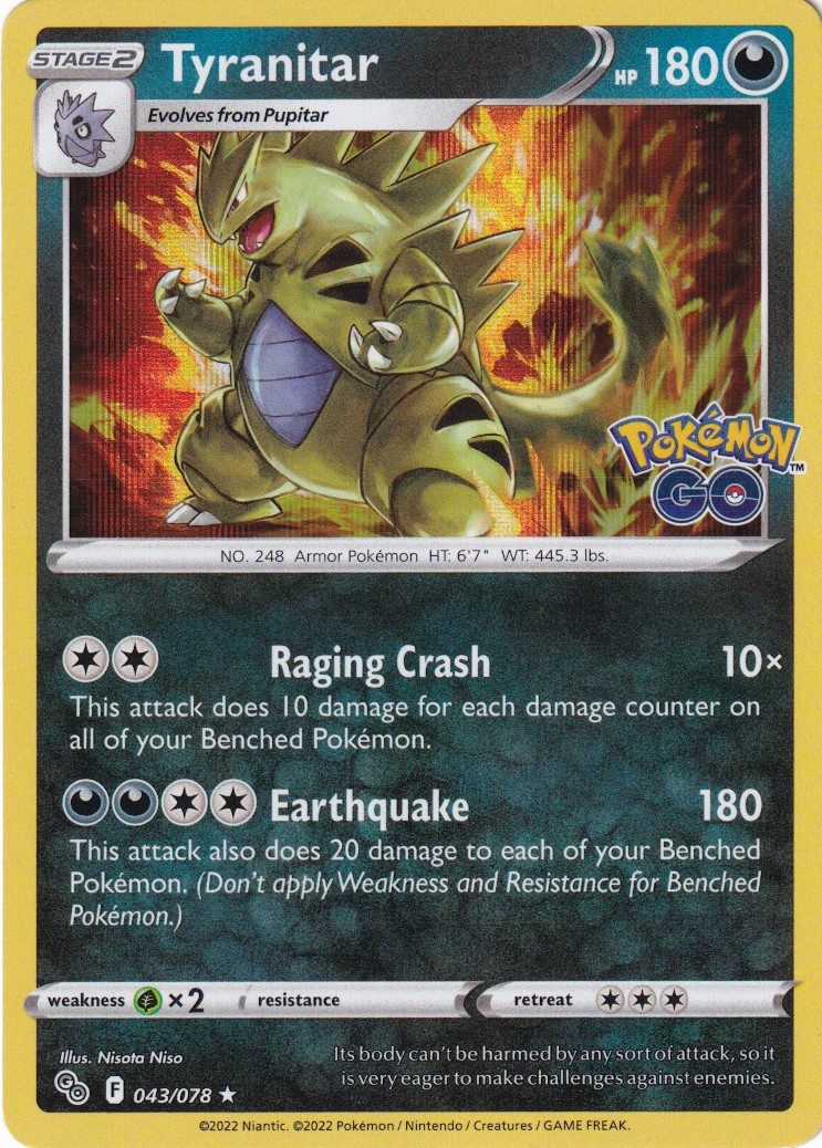 Tyranitar - 43/078 (Holo)