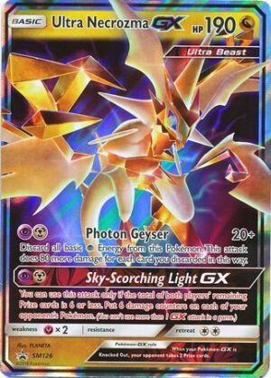 Ultra Necrozma GX - SM126 - Pokemon Sun & Moon promo