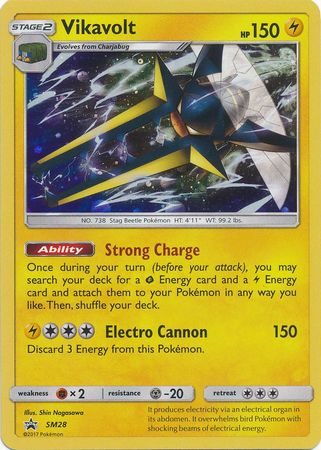 Vikavolt - SM28 - Pokemon Sun & Moon promo