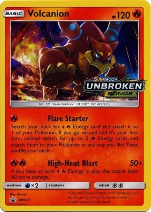 Volcanion - SM179 (Prerelease) - Pokemon Sun & Moon promo