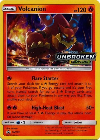 Volcanion – SM179 (Prerelease)