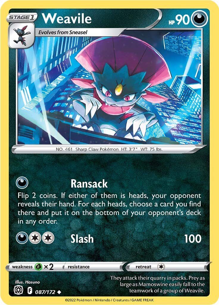 Weavile - 87/172